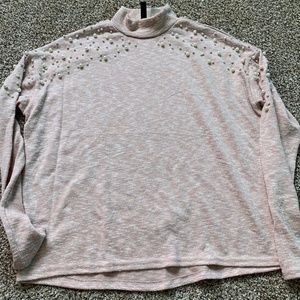 Pink H&M loose fitting sweater